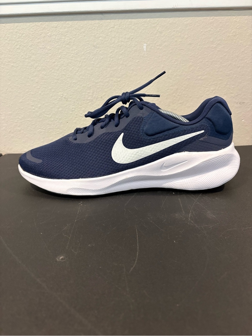 Nike Revolution 7 Midnight Navy Men’s Size 11.5 Running Shoes FB2207-400 - Picture 4 of 9